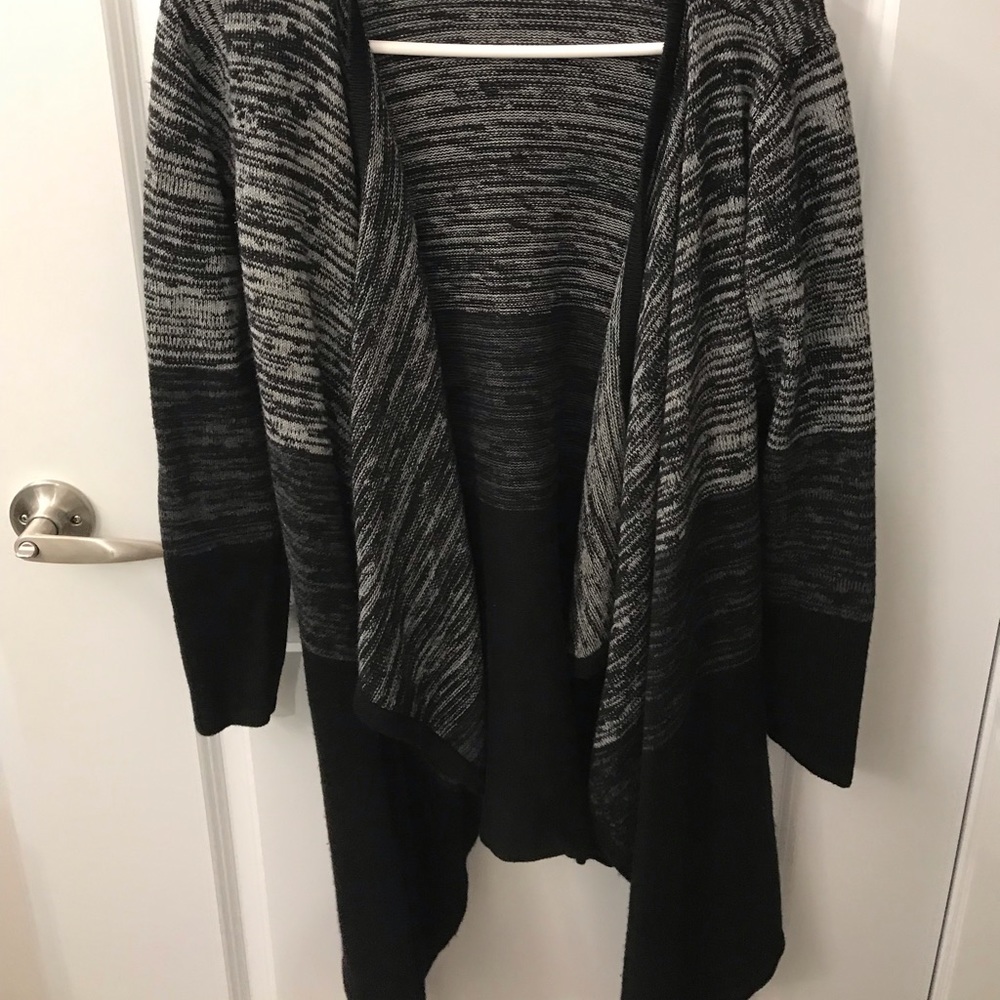Colorblock cardigan